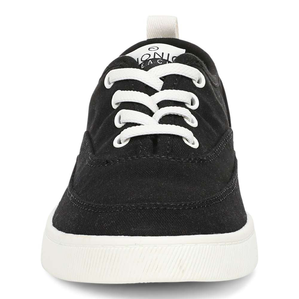 Cyan Slip-On Casual Sneaker - Black