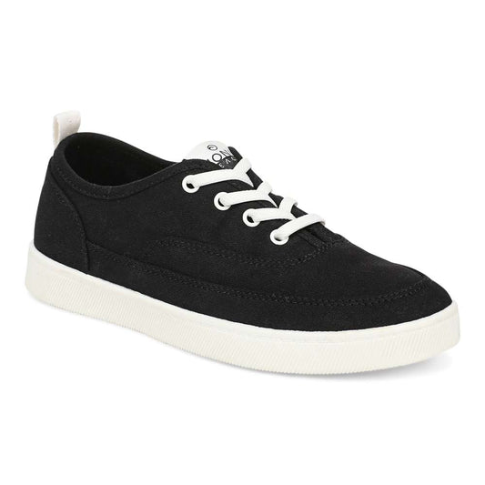 Cyan Slip-On Casual Sneaker - Black