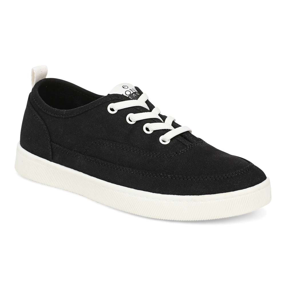 Cyan Slip-On Casual Sneaker - Black