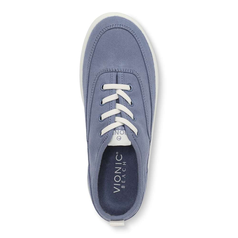 Cyan Slip-On Casual Sneaker - Pacific Blue