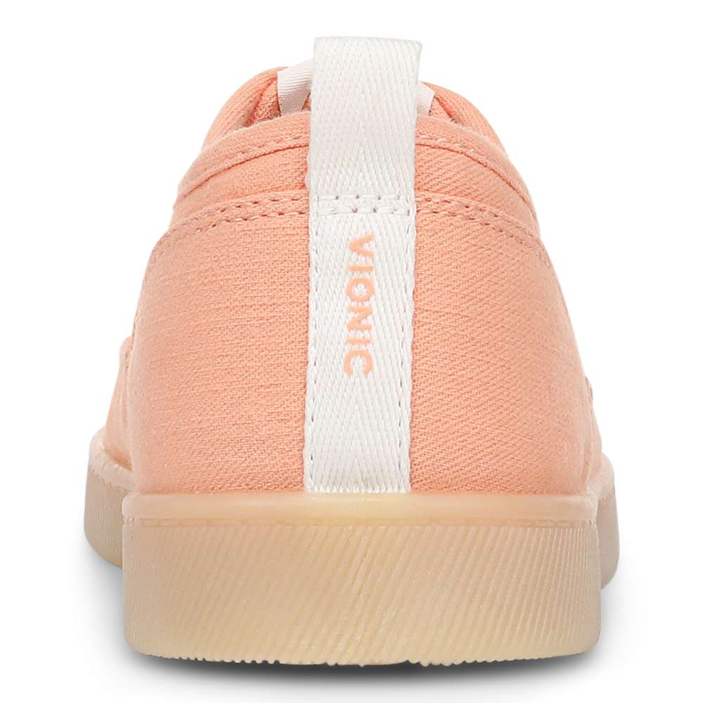 Cyan Slip-On Casual Sneaker - Shell Coral