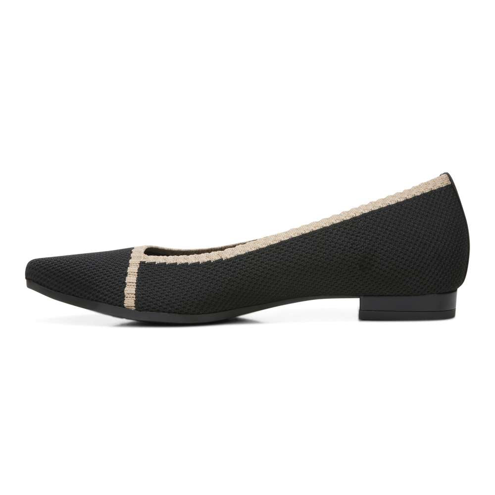 Dahlia Flat - Black
