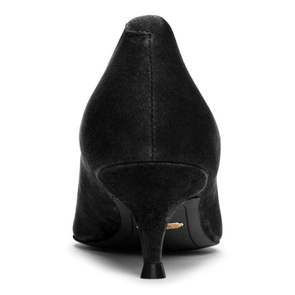 Josie Kitten Heel - Black Black