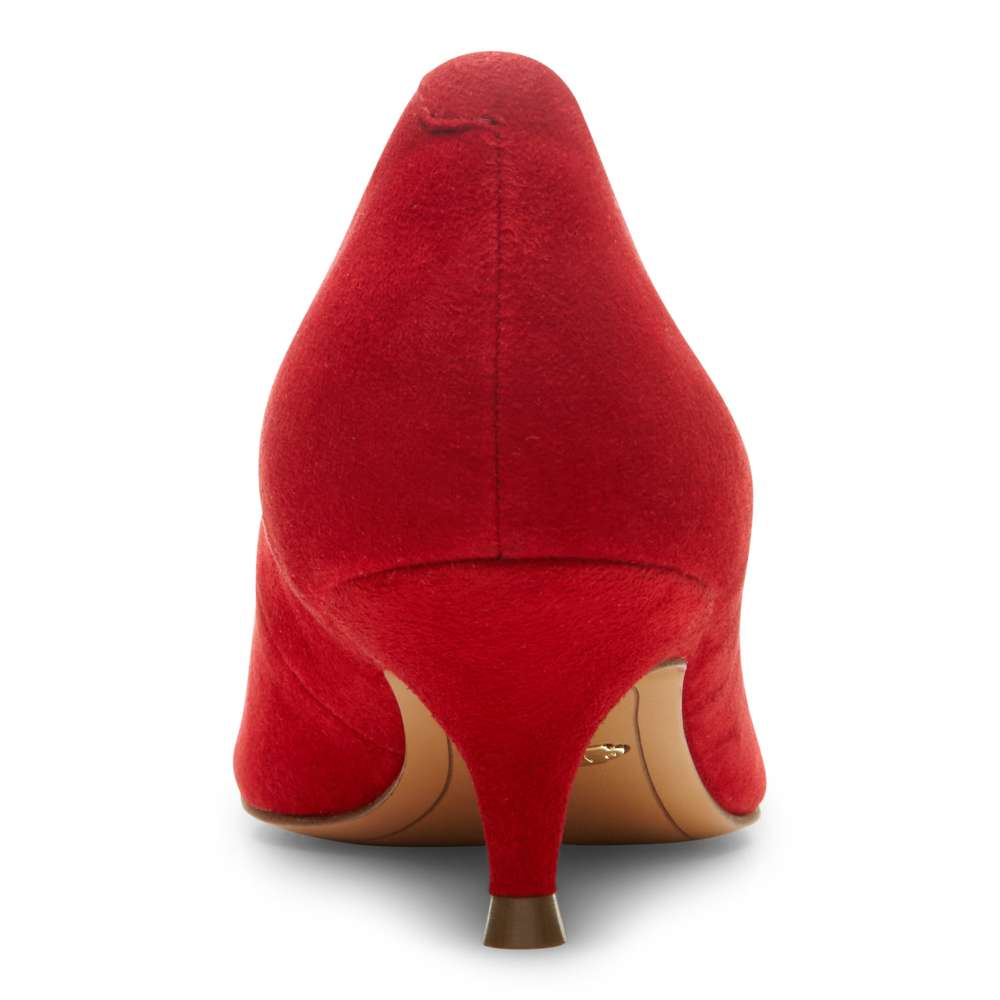 Josie Kitten Heel - Red