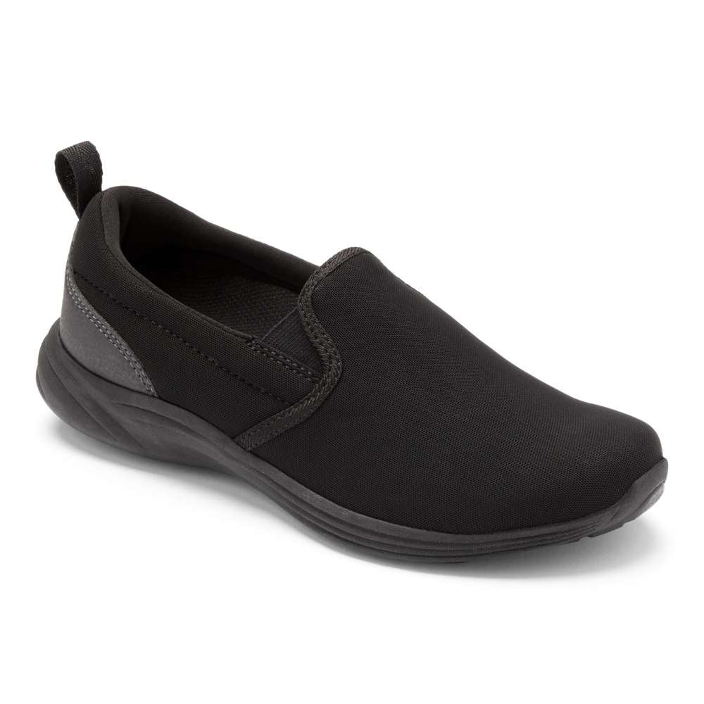Kea Slip-On Sneaker - Black/Black