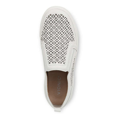 Kimmie Perf Slip-On Sneaker - White