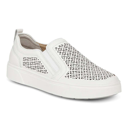 Kimmie Perf Slip-On Sneaker - White