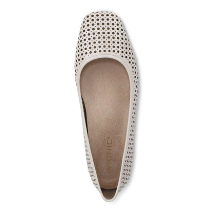 Orinda Perf Ballet Flat - Off White