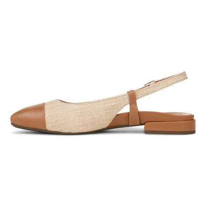 Petaluma Slingback Flat - Natural