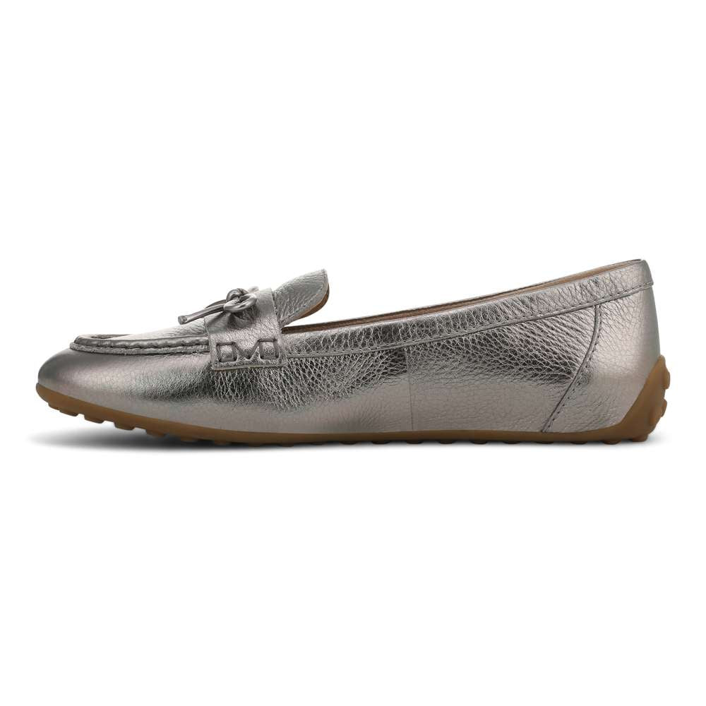 Taryn Casual Slip-On Loafer - Pewter