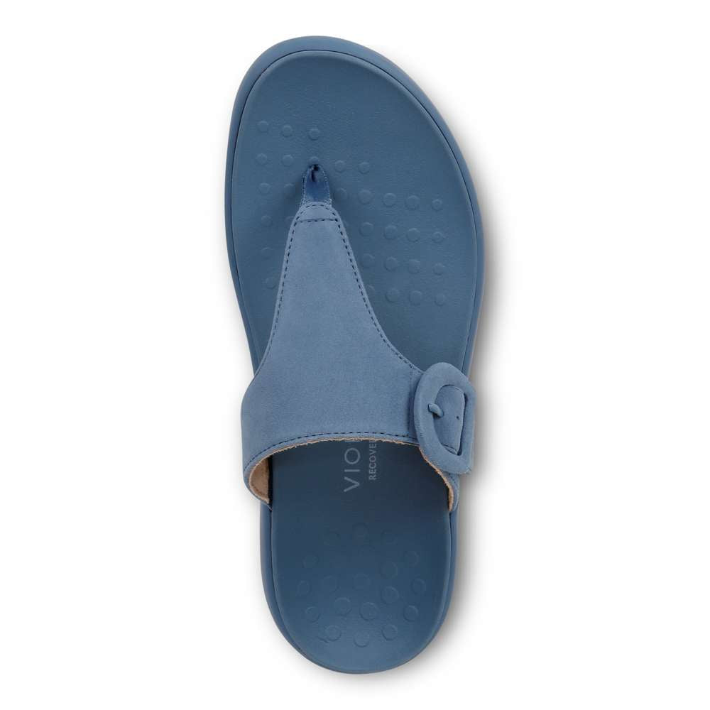 Activate Recovery Sandal - Blue Suede