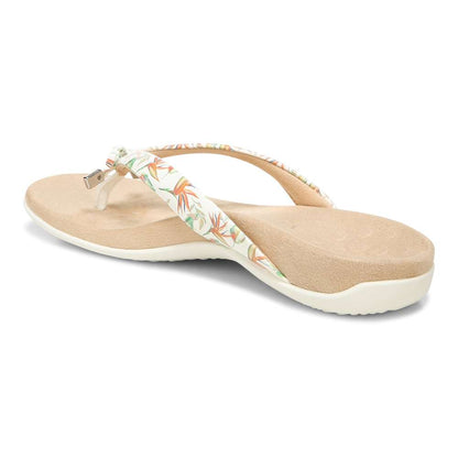 Bella Toe Post Sandal - Marshmallow Tropical