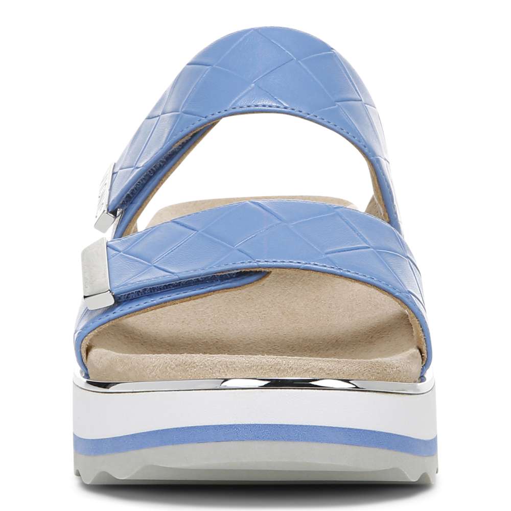 Brandie Flatform Slide Sandal - Azure