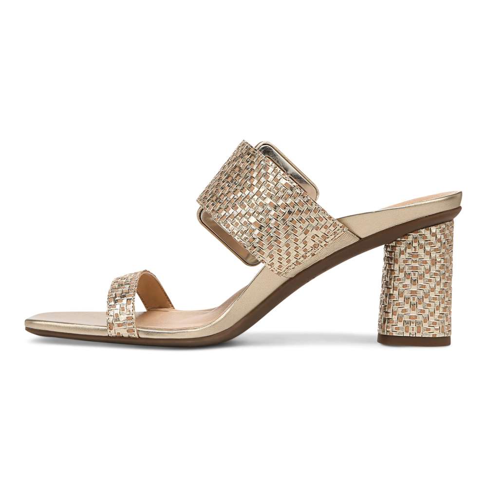 Brookell Heeled Sandal - Gold