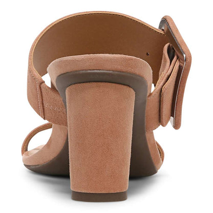 Brookell Heeled Sandal - Macaroon