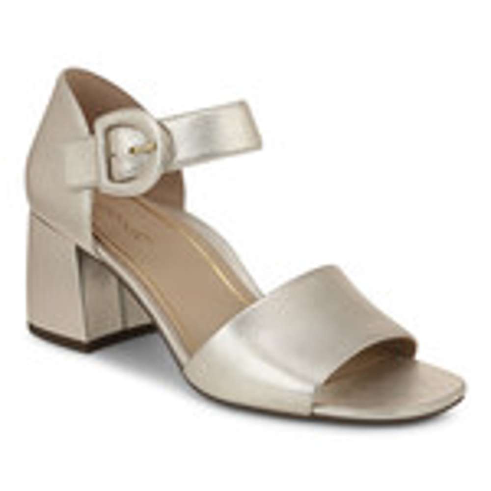 Chardonnay Heeled Sandal - Gold