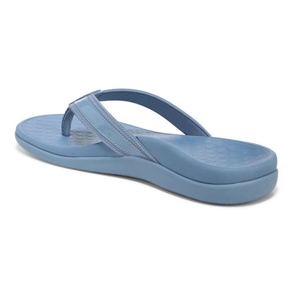Islander Toe Post Sandal - Blue Shadow Patent