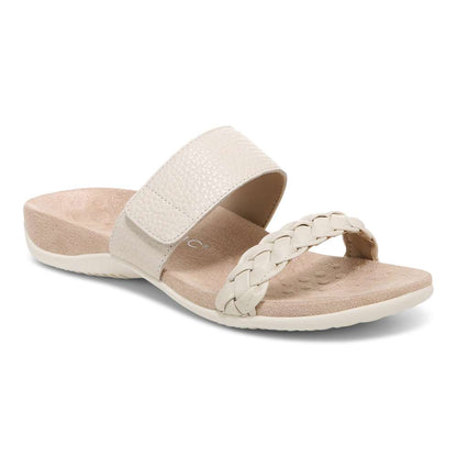 Jeanne Slide Sandal - Cream