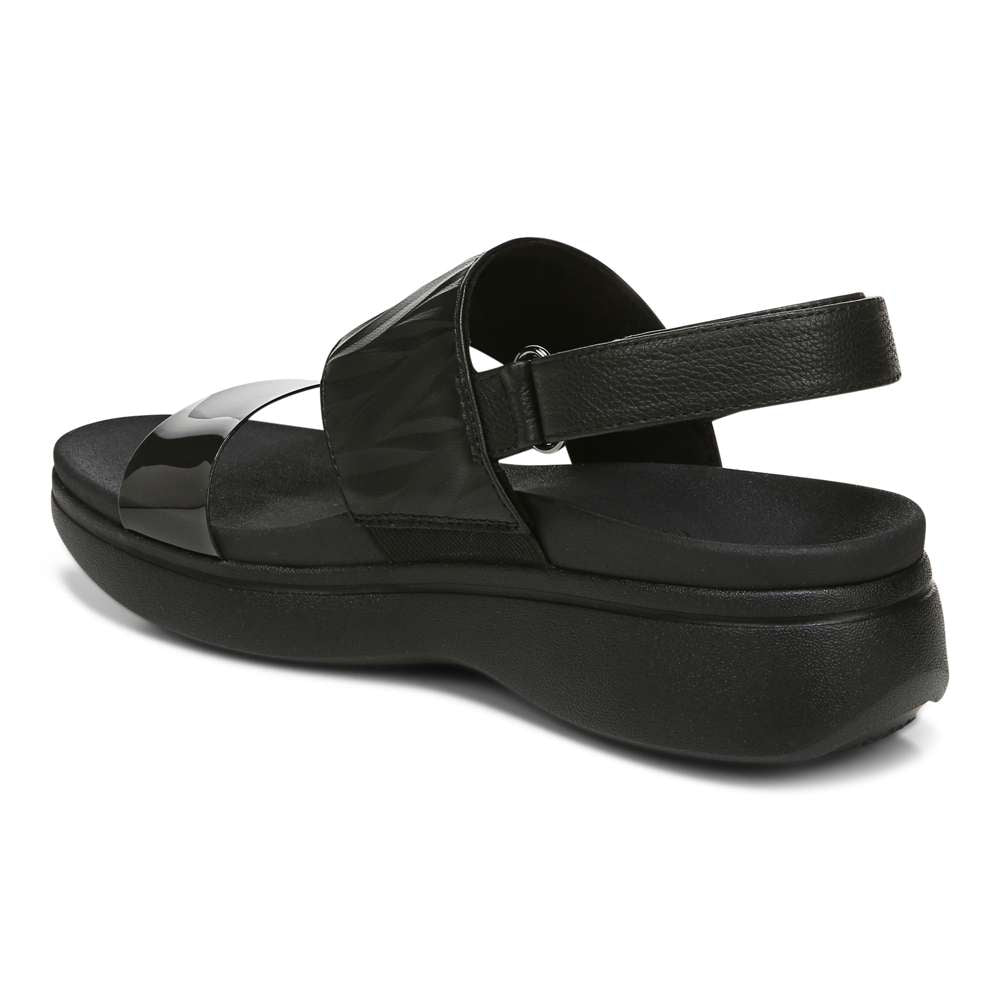 Karleen Platform Sandal - Black