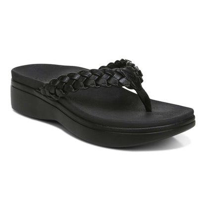 Kenji Platform Sandal - Black