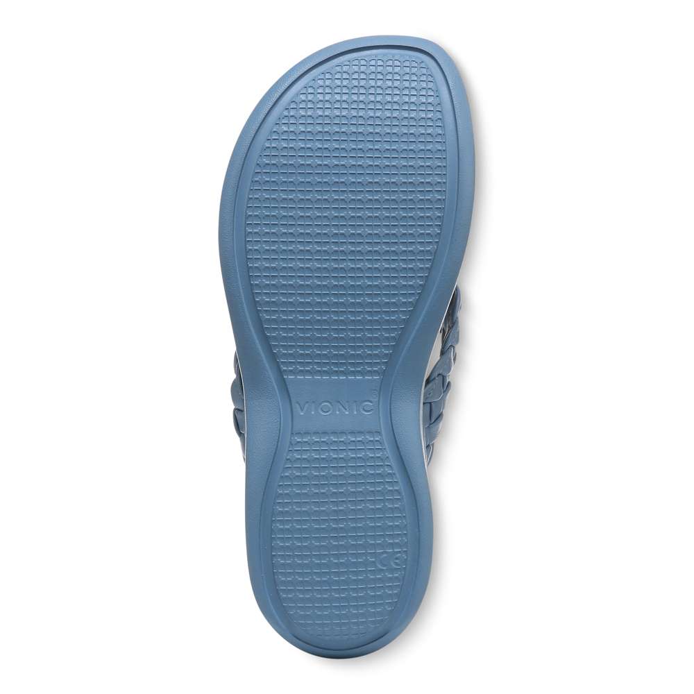 Kenji Platform Sandal - Blue