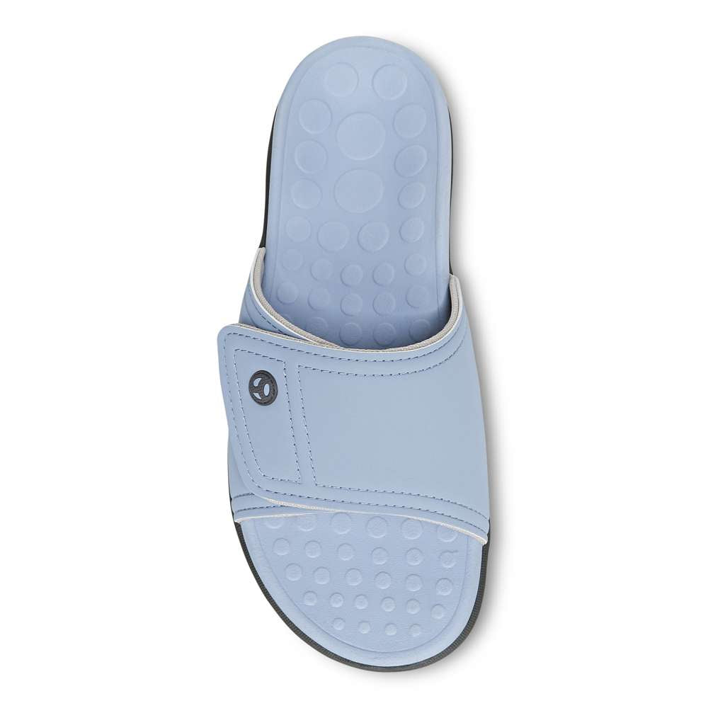 Kiwi Slide Sandal - Sky