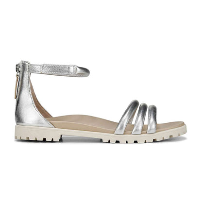 Laurel Strappy Sandal - Silver