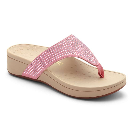 Naples Platform Sandal - Blush