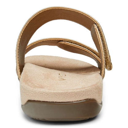 Randi Slide Sandal - Gold