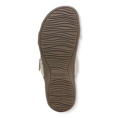 Reese Backstrap Sandal - Oatmeal