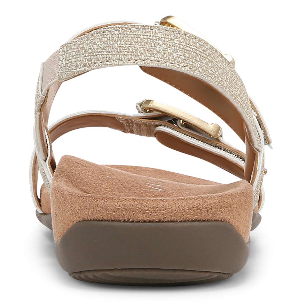 Reese Backstrap Sandal - Oatmeal