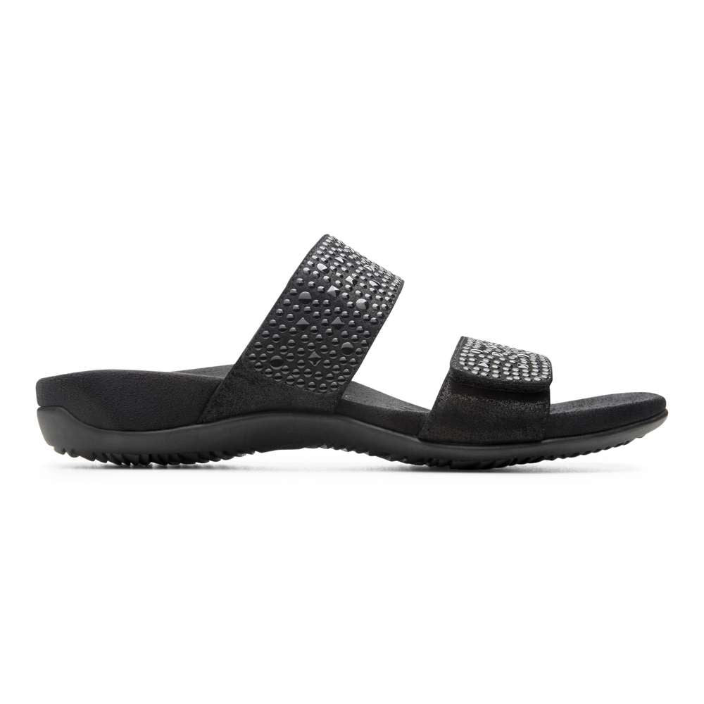 Samoa Slide Sandal - Black