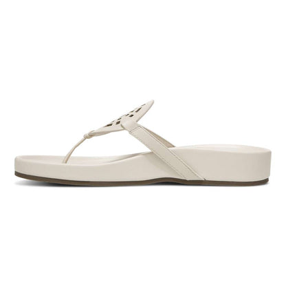 Solari Toe Post Sandal - Cream