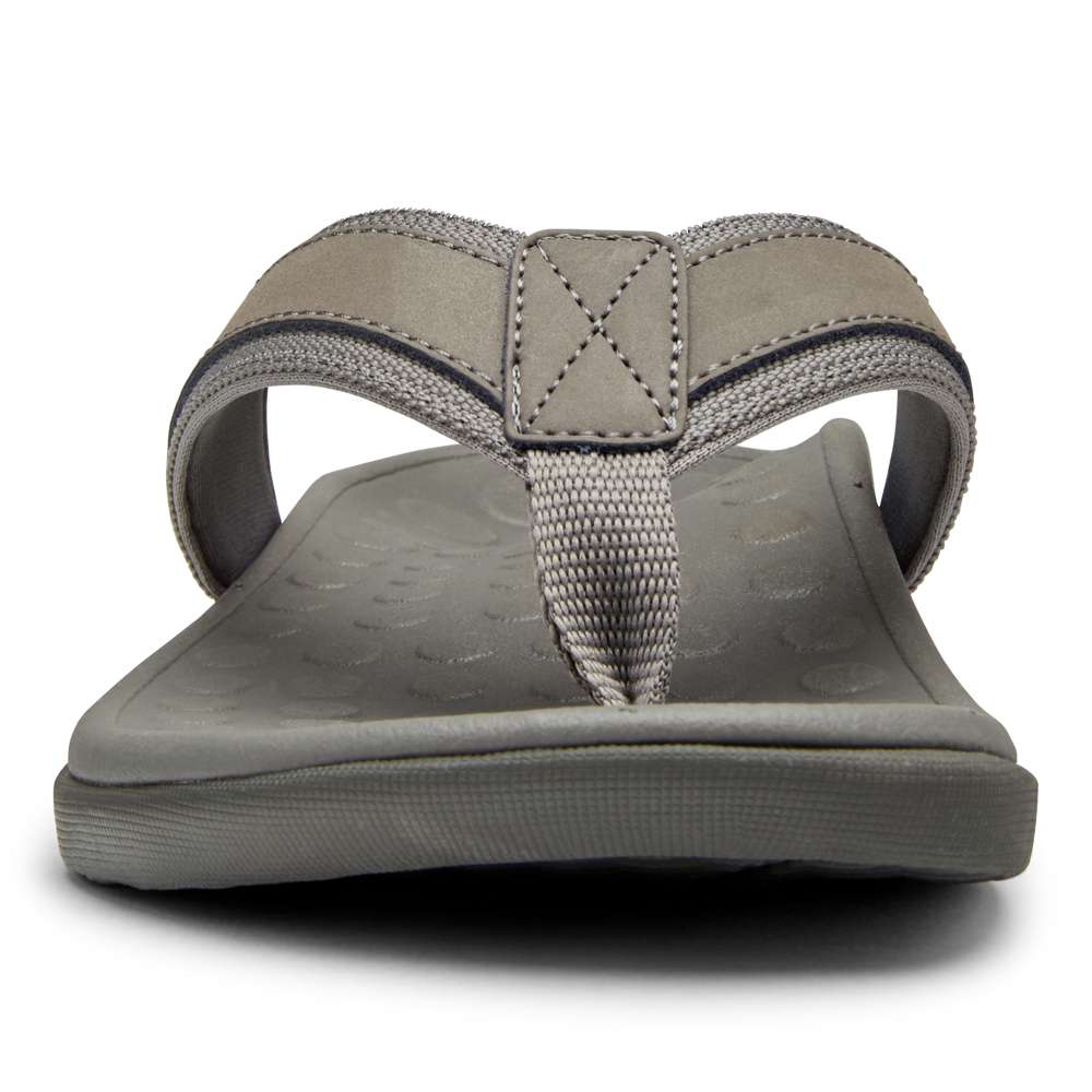 Men's Tide Toe Post Sandal - Charcoal