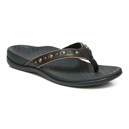 Vanessa Toe Post Sandal - Black