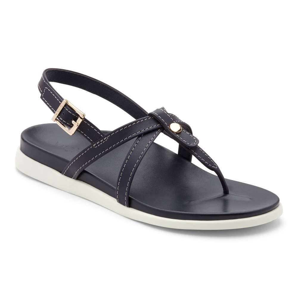 Veranda Backstrap Sandal - Navy