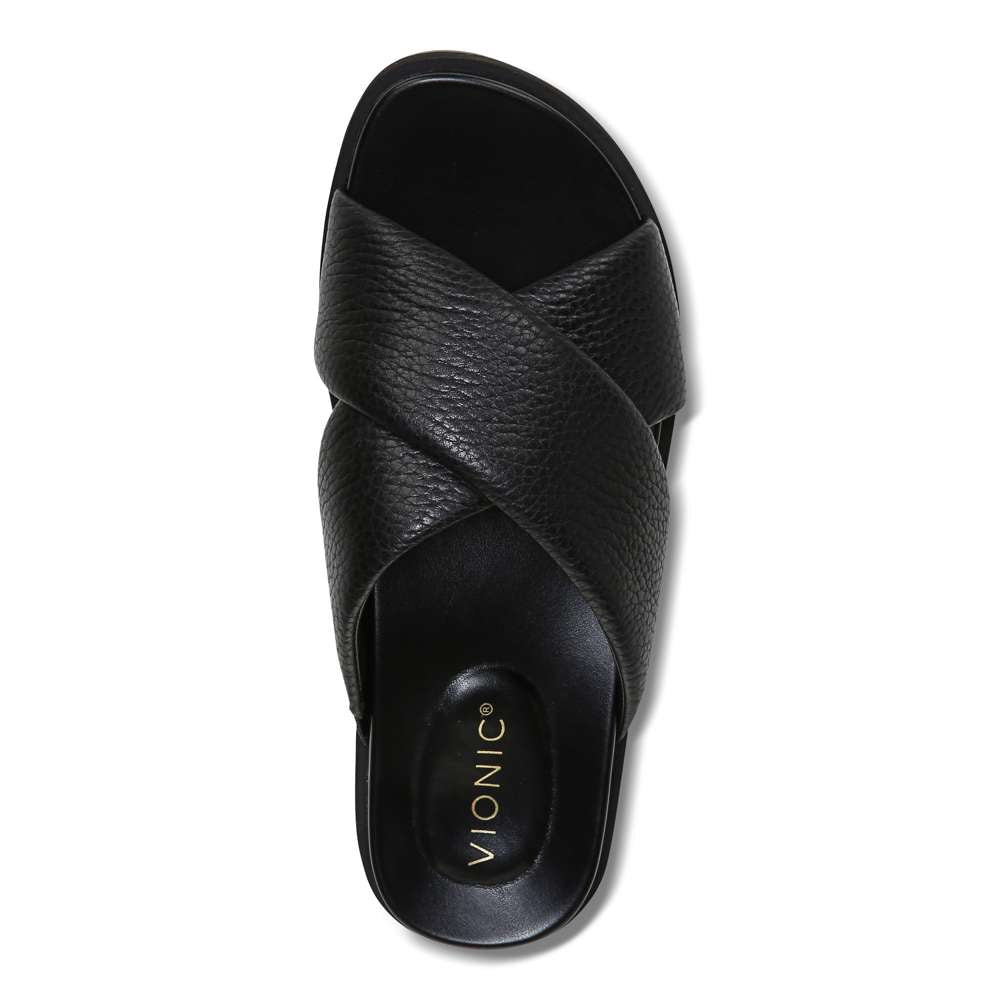 Vesta Flatform Lug Sandal - Black