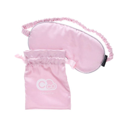 Satin Eye Mask - Pink