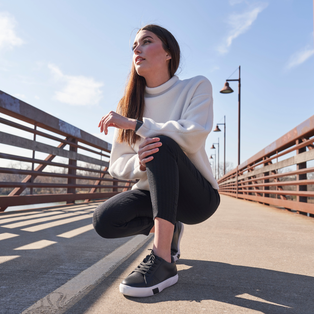 No. 27 Casual Sneaker - Black