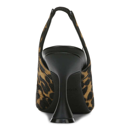 Adalena Heel - Tan Leopard