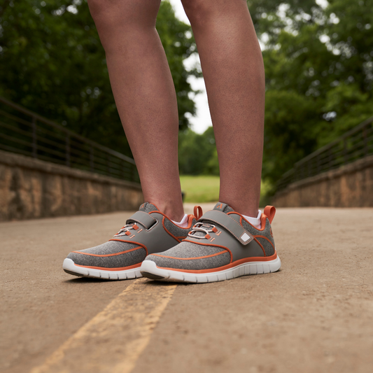Lifestyle image for No. 45 Sport Jogger - Grey/Orange
