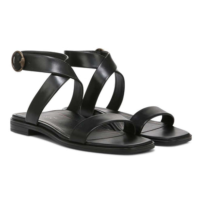 Anaya Sandal - Black Leather
