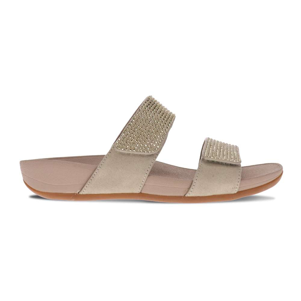 Avoca Slide - Champagne Rhinestone