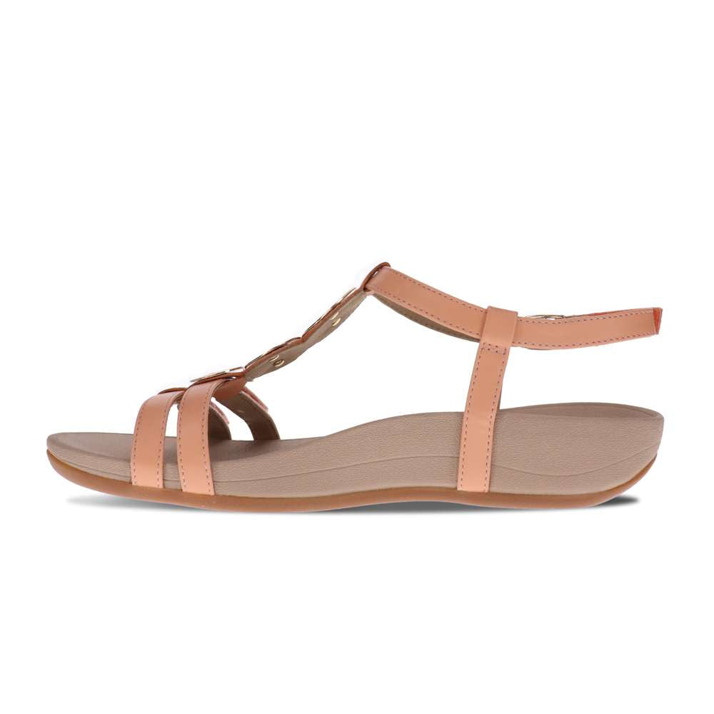 Ayla Adjustable Sandal - Apricot