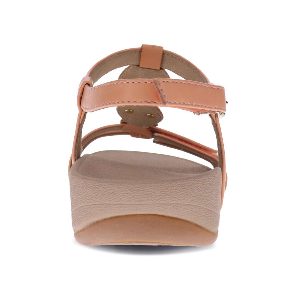 Ayla Adjustable Sandal - Apricot
