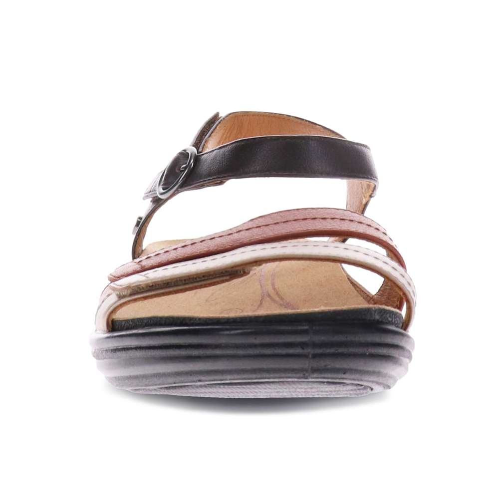 Barbados Sandal - Coffee Metallic