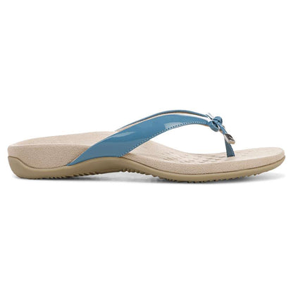 Bella Toe Post Sandal - Dark Blue