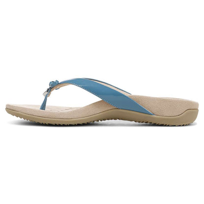 Bella Toe Post Sandal - Dark Blue