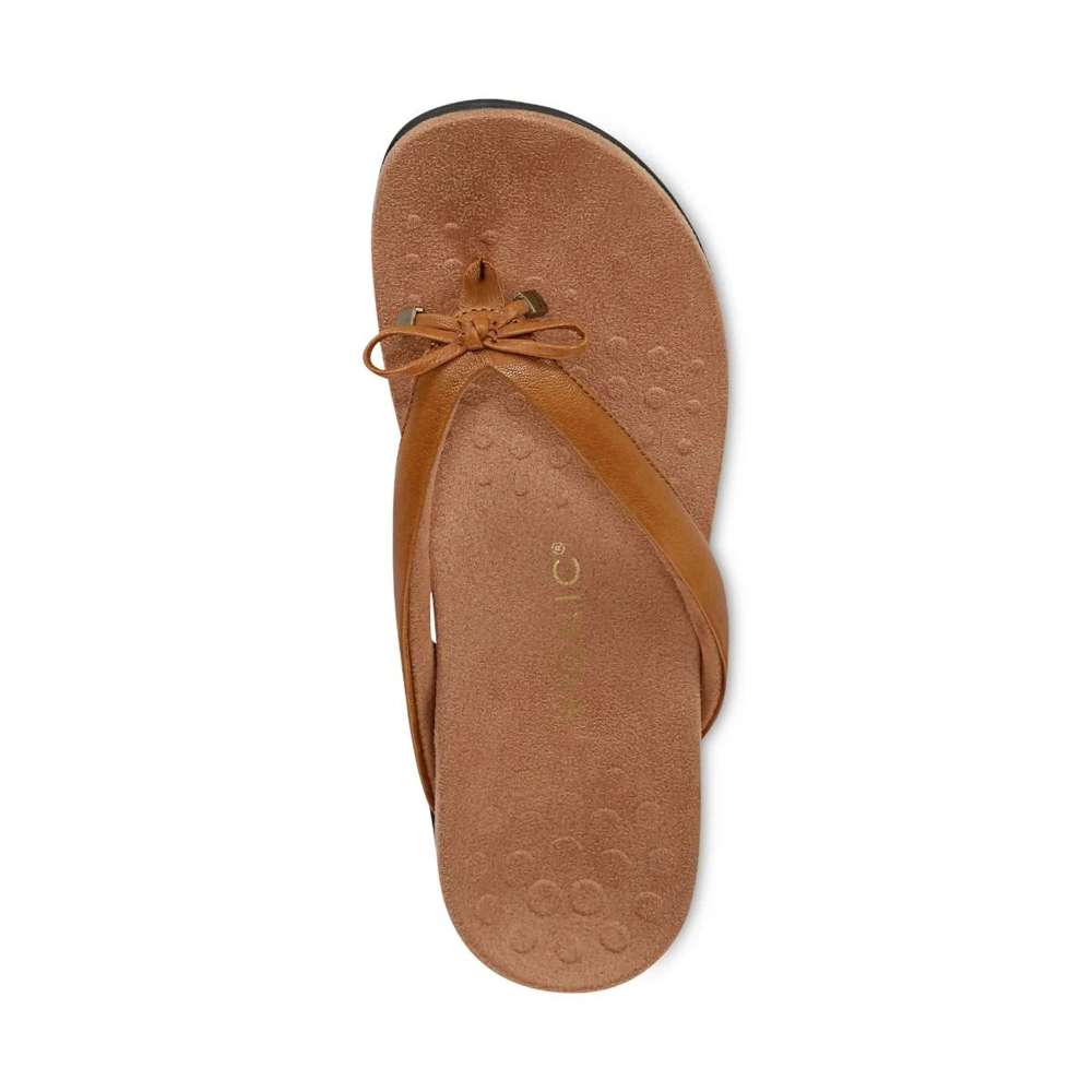 Bella Toe Post Sandal - Light Brown