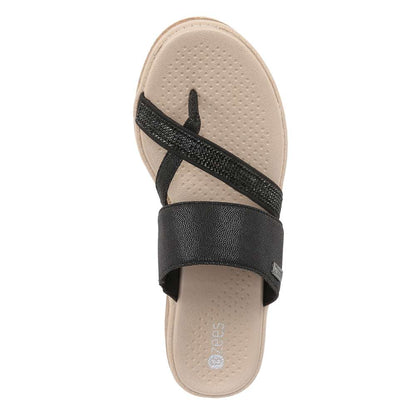 Bora Bright Sandal - Black Shimmer